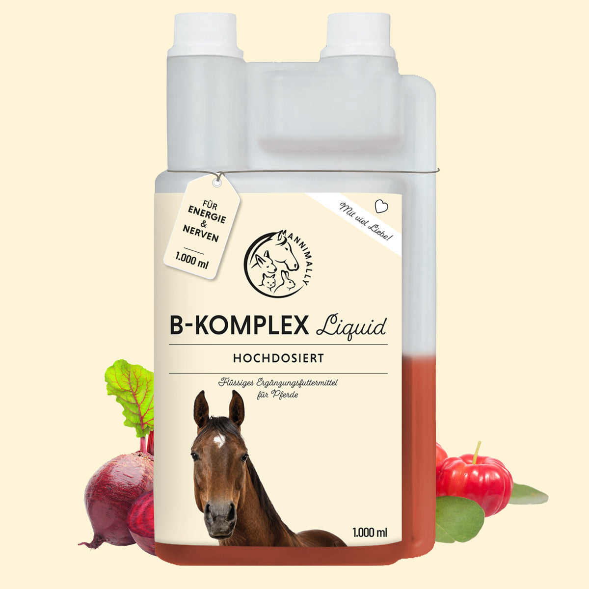 B-Komplex Liquid für Haustiere – Nahrungsergänzungsmittel mit B-Vitaminen | Annimally