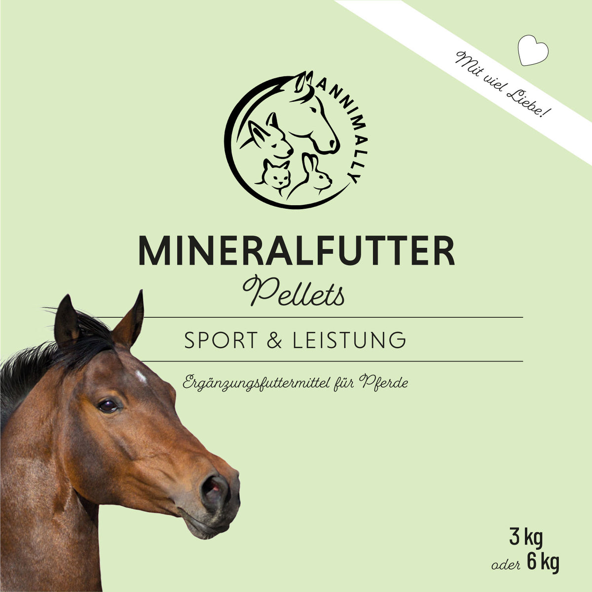 Futterergänzung für Pferde: Mineralfutter Sport & Leistung