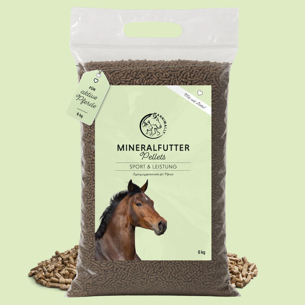 Futtertopping für Pferde: Mineralfutter Sport & Leistung
