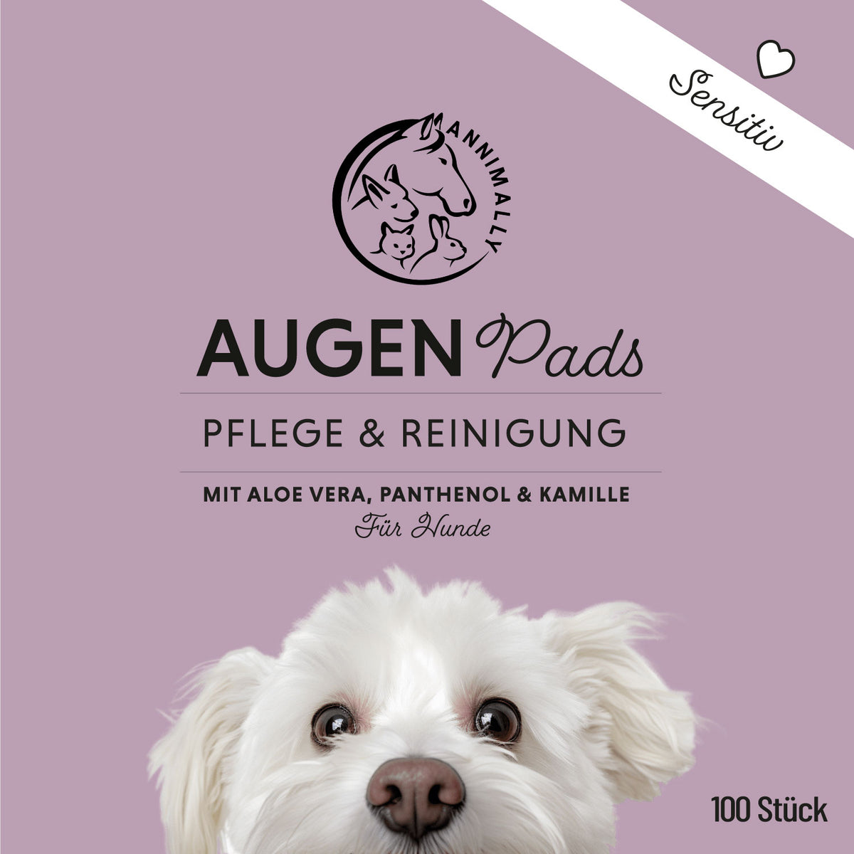 Natürliche Pflege für Hunde: Augenpads