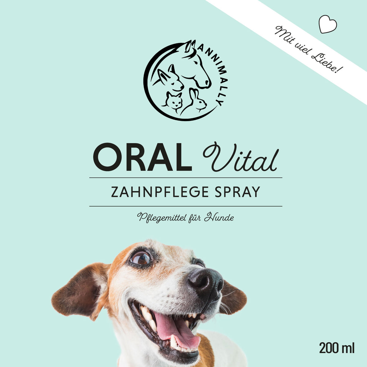 Natürliche Pflege für Hunde: Oral Vital Spray für gesunde Zähne & frischen Atem