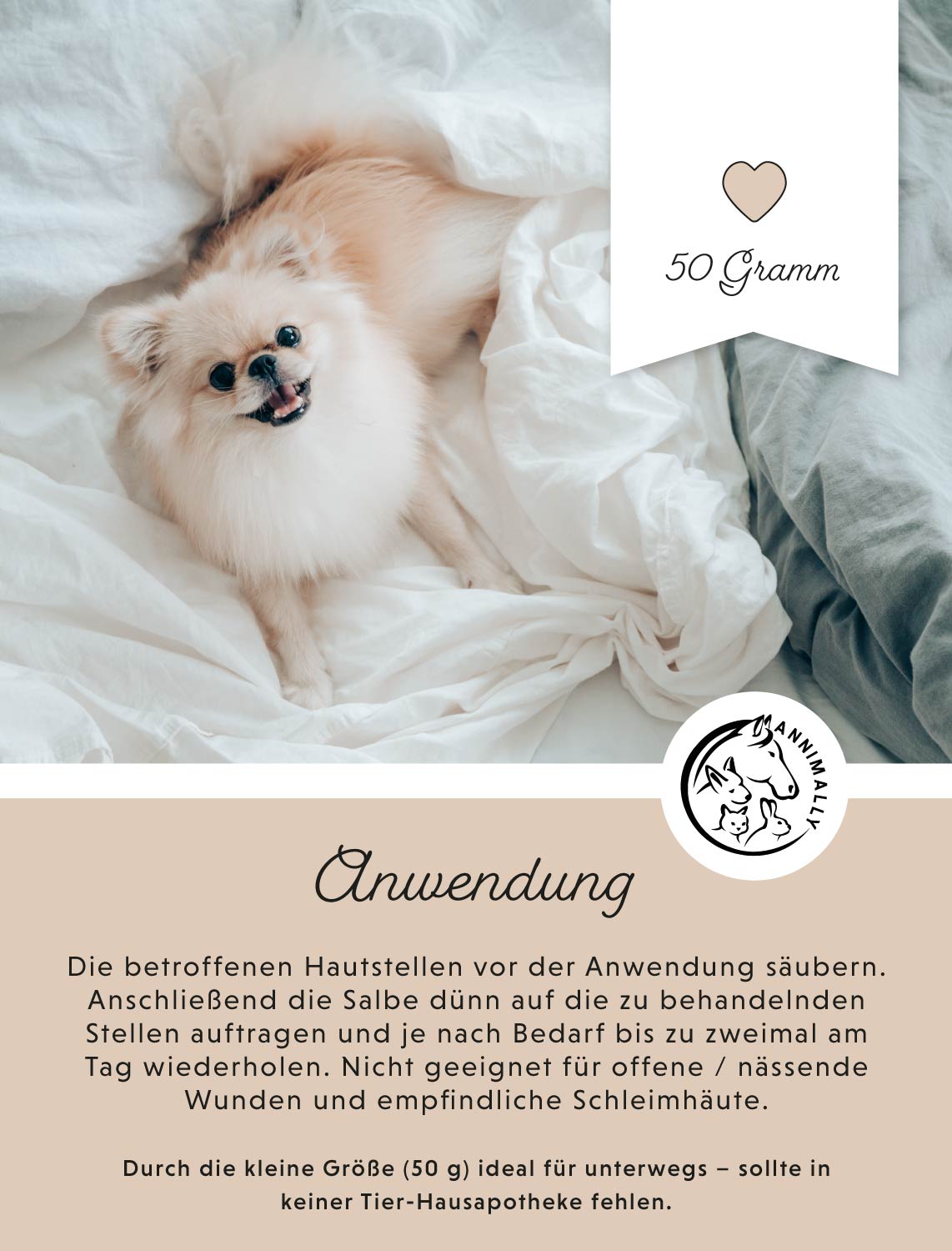 Aua-Balsam Plus zur Wundpflege – Pflegeprodukt für Hunde