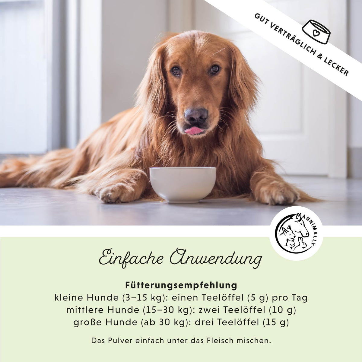 Futterzusatz für Hunde: Super Barf mit Vitaminen & Mineralien zum Barfen