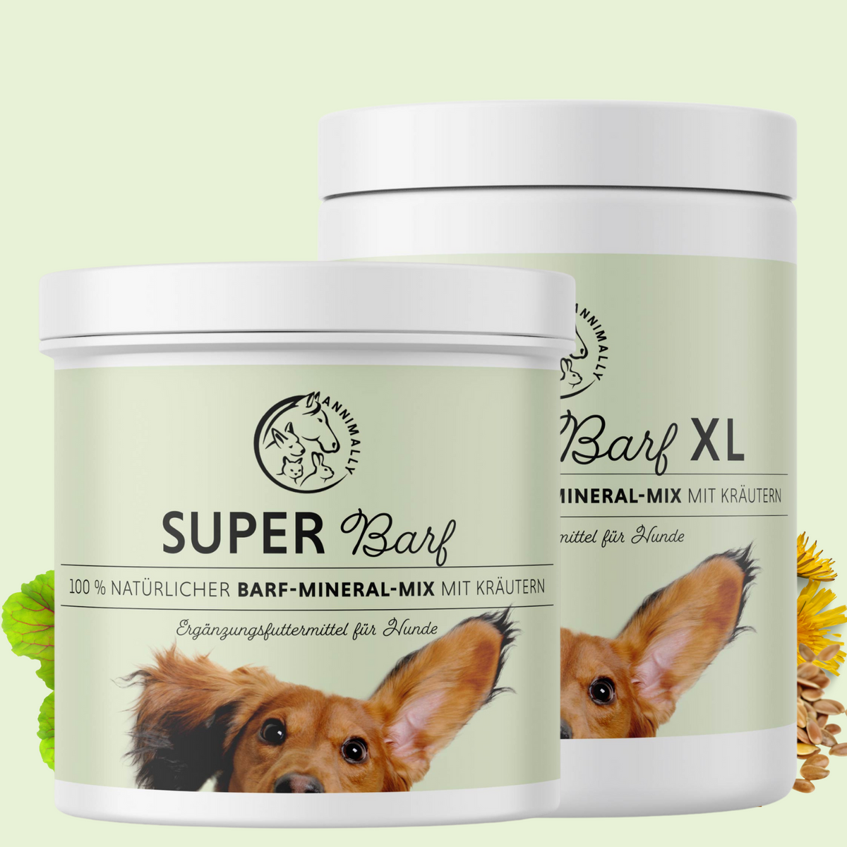 Super Barf für Hunde – Nahrungsergänzungsmittel mit Vitaminen & Mineralien zum Barfen | Annimally