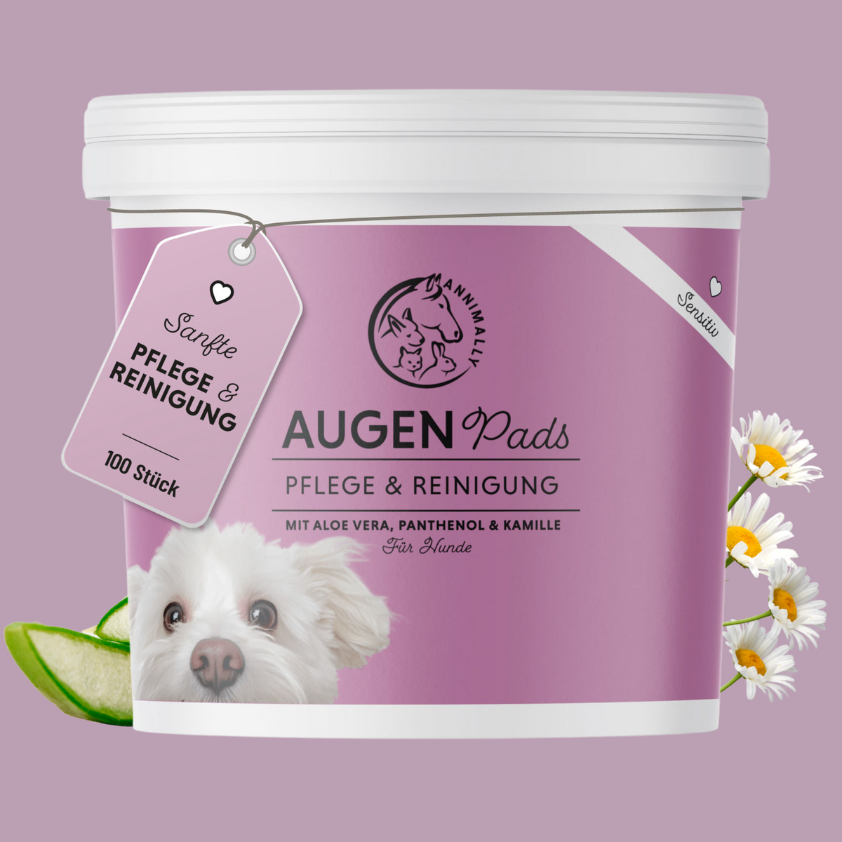 Augenpads für Hunde – Pflegeprodukt | Annimally