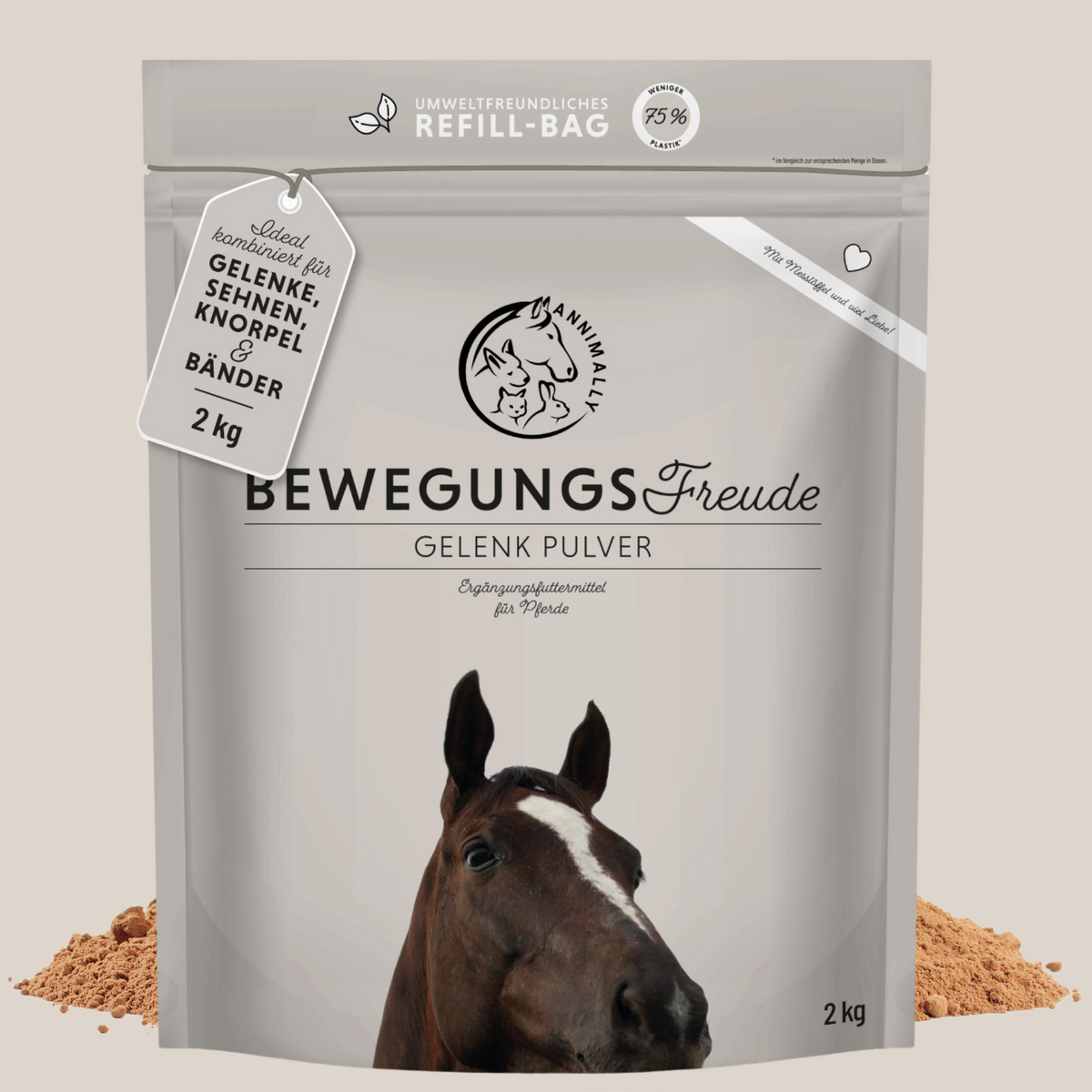 Bewegungsfreude für Pferde – Futterzusatz für Gelenke & Bewegung | Annimally