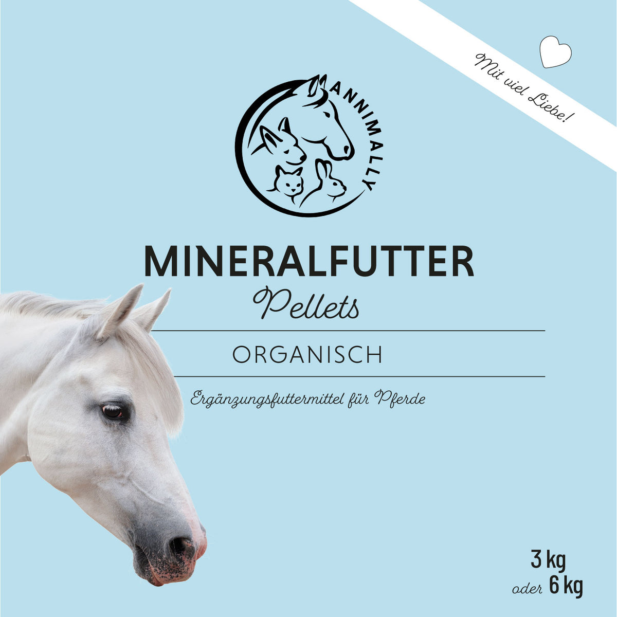 Futterergänzung für Pferde: Mineralfutter Organisch