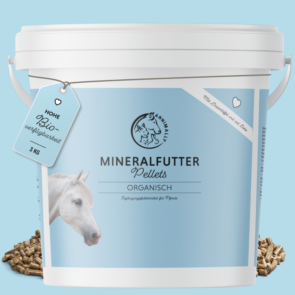 Mineralfutter Organisch für Pferde – Futterzusatz | Annimally