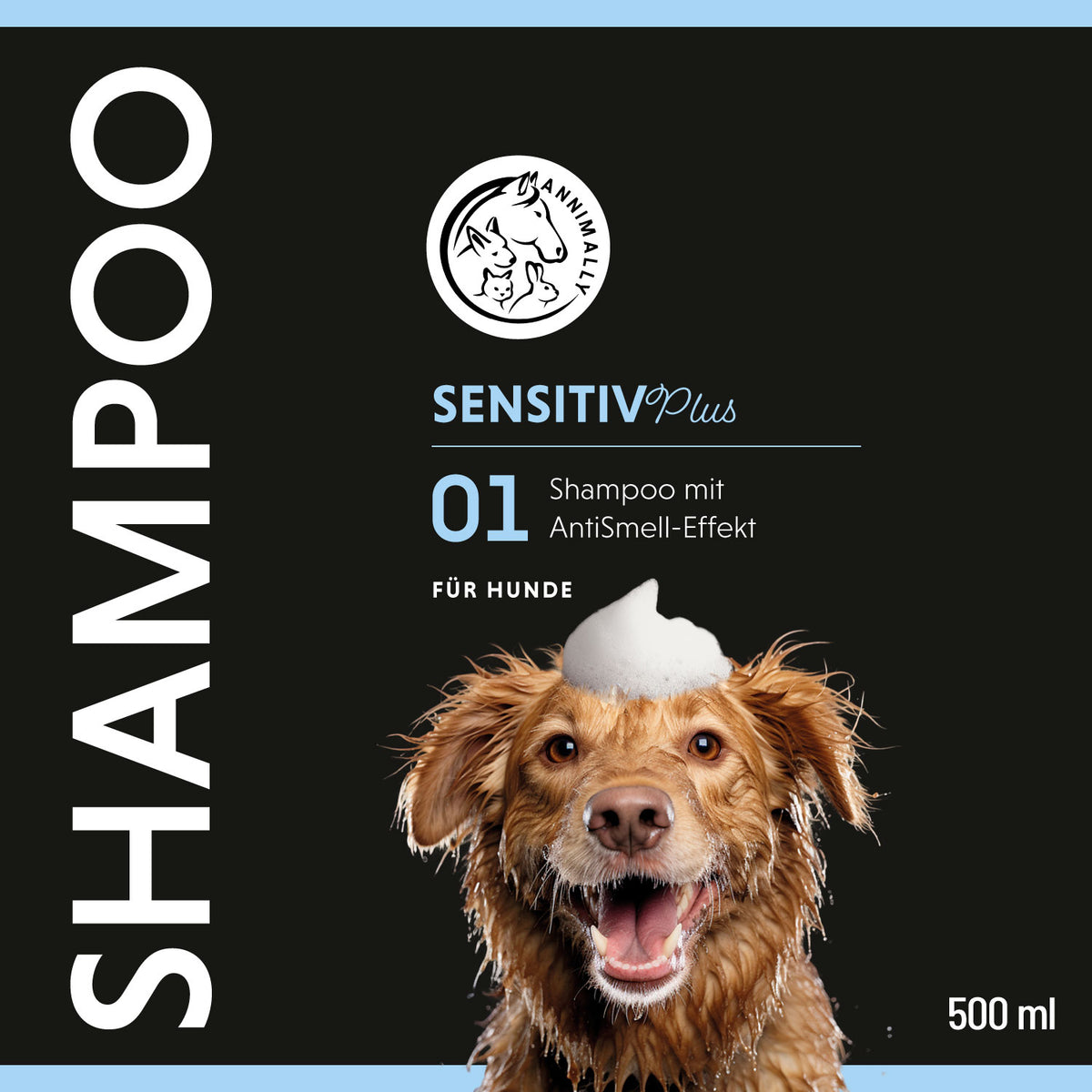 Natürliche Pflege für Hunde: Sensitiv Plus Shampoo für empfindliche Haut