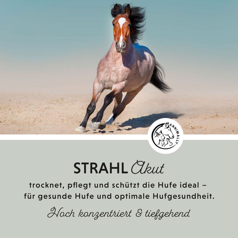 scherpe straal