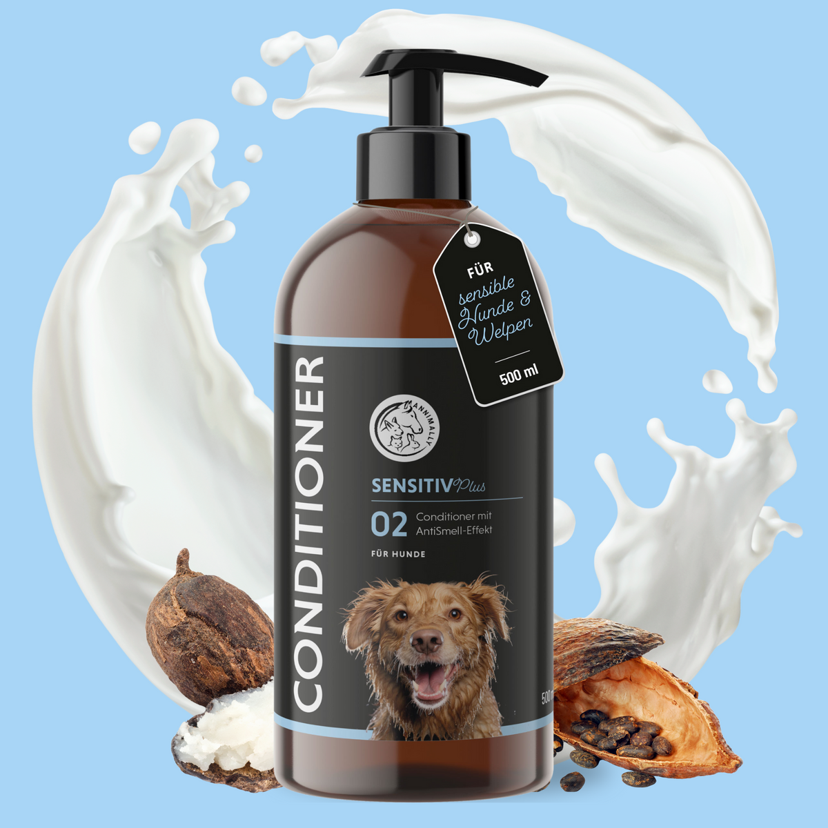 Sensitiv Plus Conditioner für Hunde – Pflegeprodukt für empfindliche Haut | Annimally