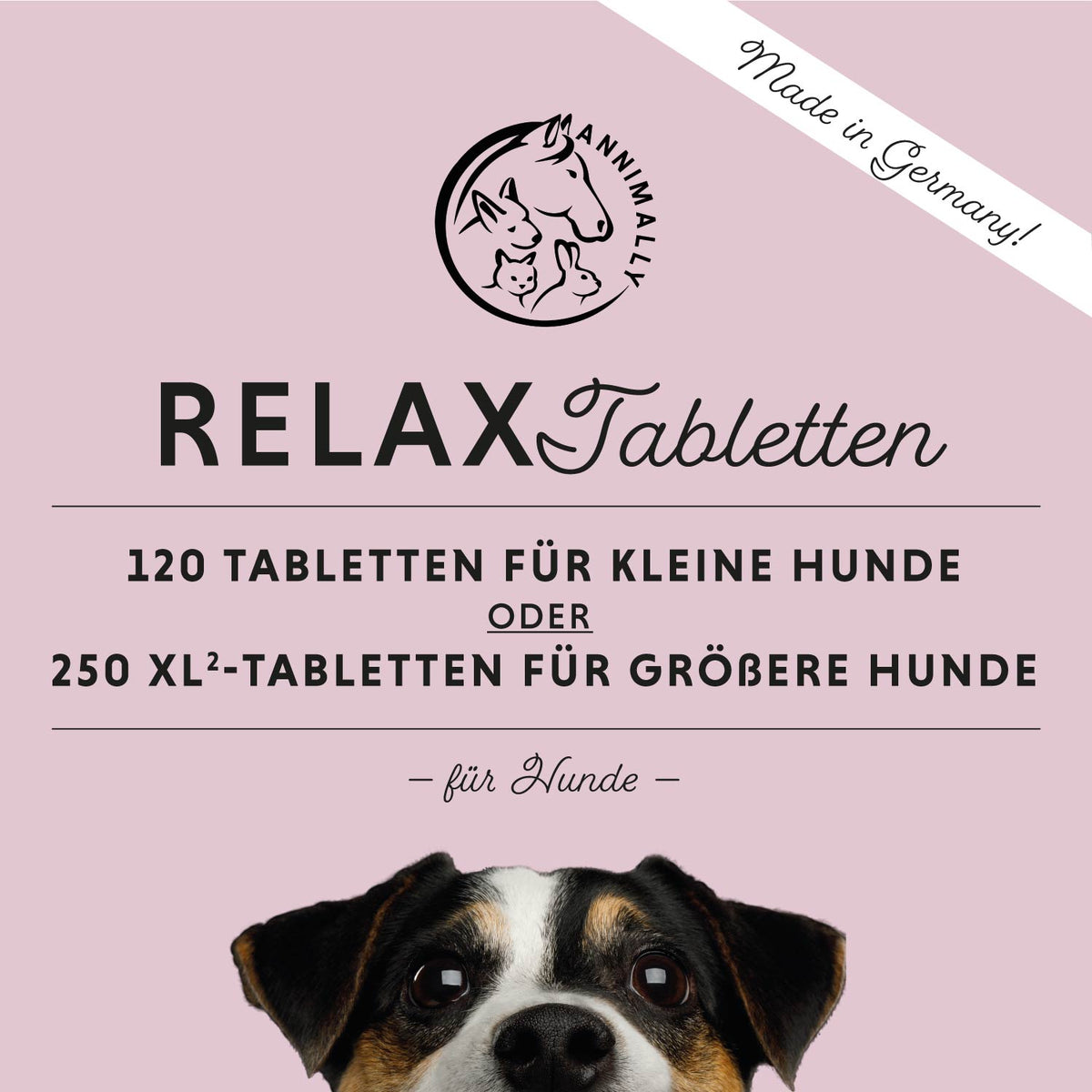 Futterergänzung für Hunde: Relax Tabletten zur natürlichen Beruhigung