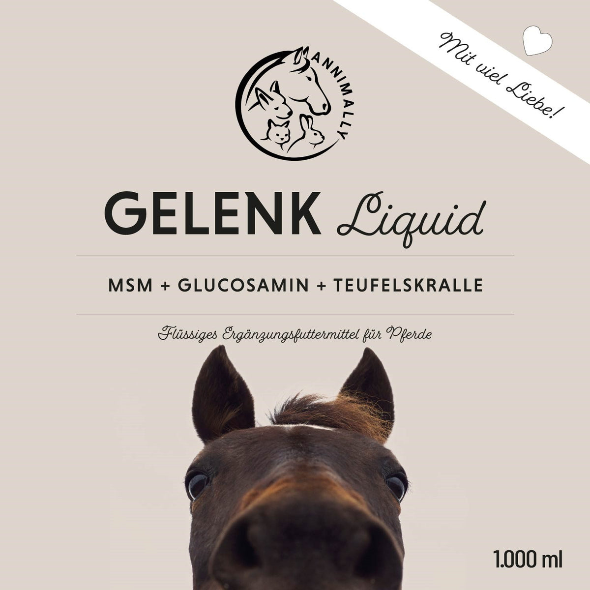 Futterergänzung für Pferde: Gelenk Liquid