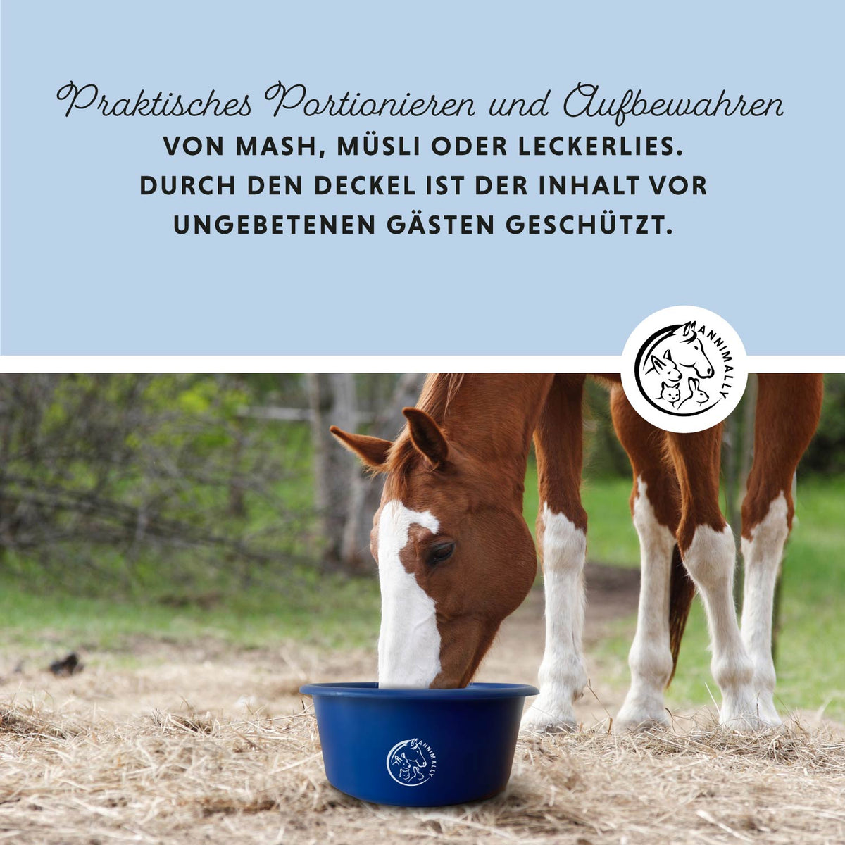 Futterschüssel für Pferde von Annimally – Ansicht 3
