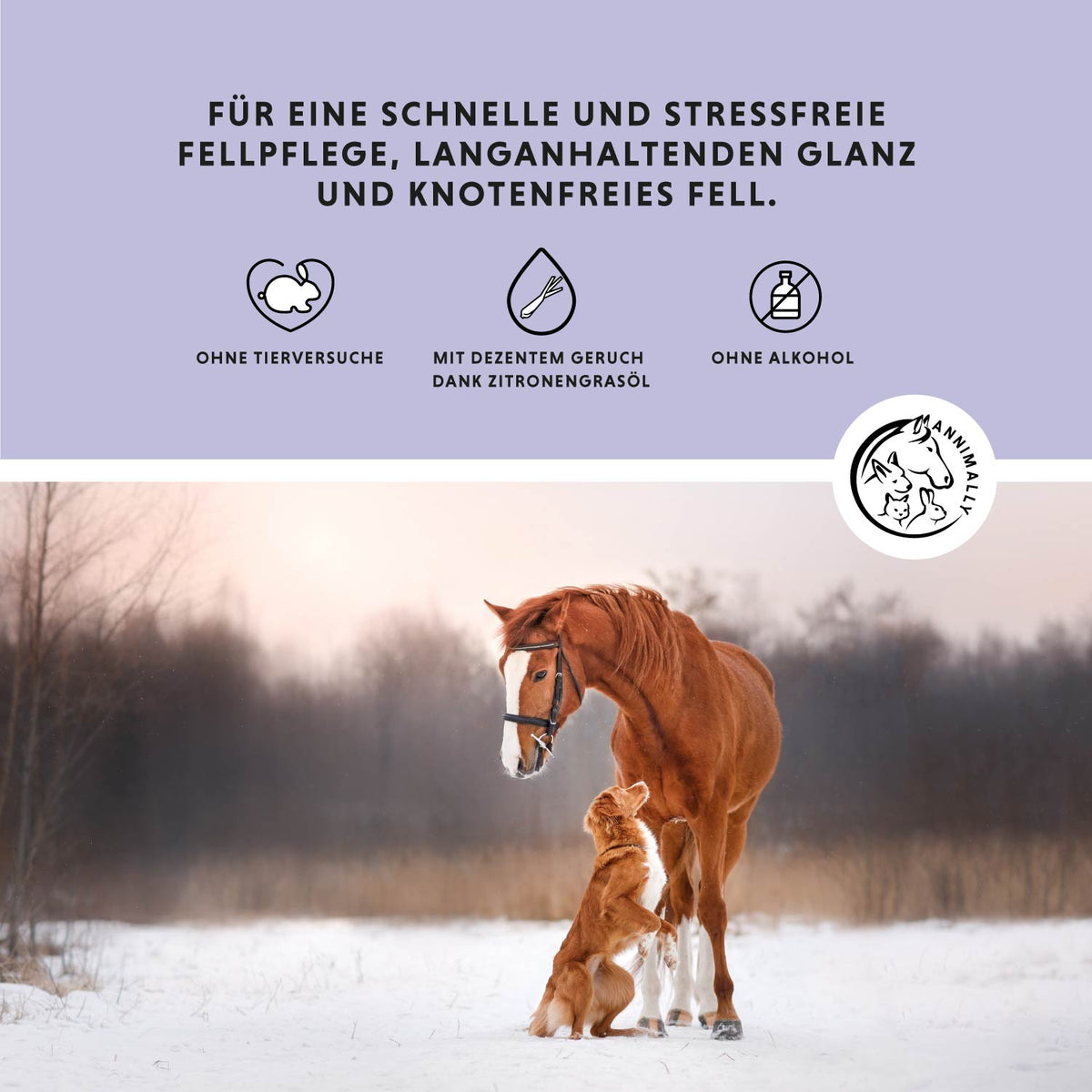 Hair Care Pro für Fell & Mähne – Tierpflege für Hunde & Pferde