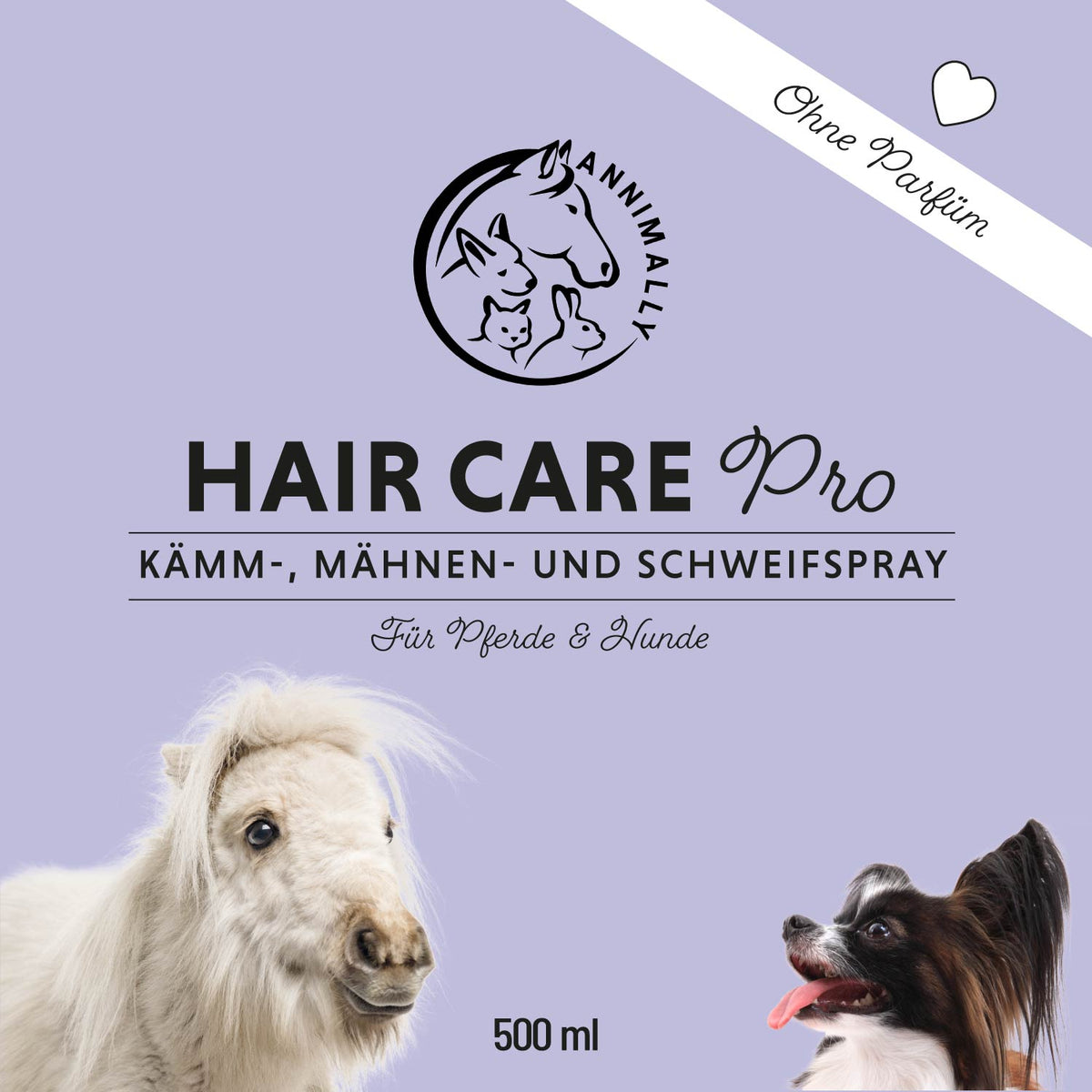Natürliche Pflege für Hunde & Pferde: Hair Care Pro für Fell & Mähne
